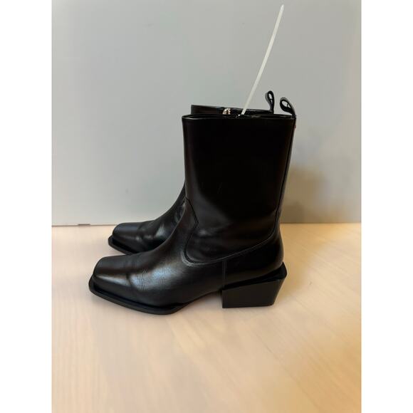 Aeyde Bill Bootie (Women) black boots size 37 or US 6 $625.00 retail price - Picture 3 of 9